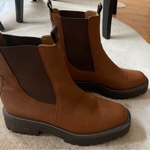 Sam Edelman Laguna Chelsea Boots - brand new brown